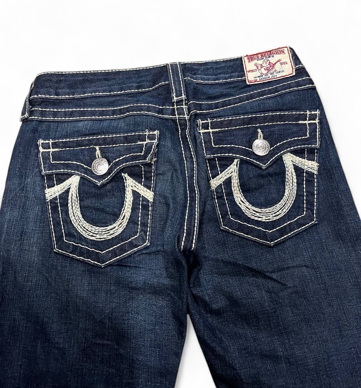 True Religion Flare Jeans true religion Rainbow Joey low rise twisted leg Size US 29 - 3 Thumbnail