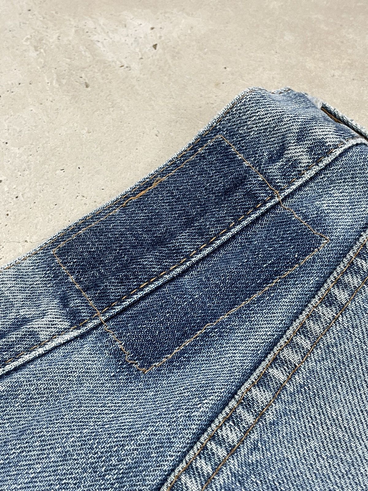 Levi's Vintage 90s Repro Levis 502 Selvedge Redline Big E Size US 30 / EU 46 - 23 Thumbnail