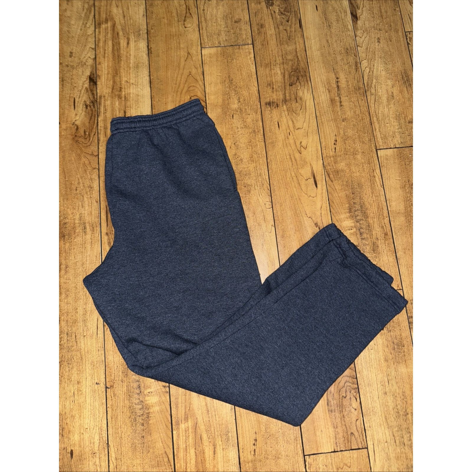 Russell Athletic × Vintage Russell Athletic Sweatpants Gray L 32x32 No Drawstring Size US 32 / EU 48 - 1 Thumbnail