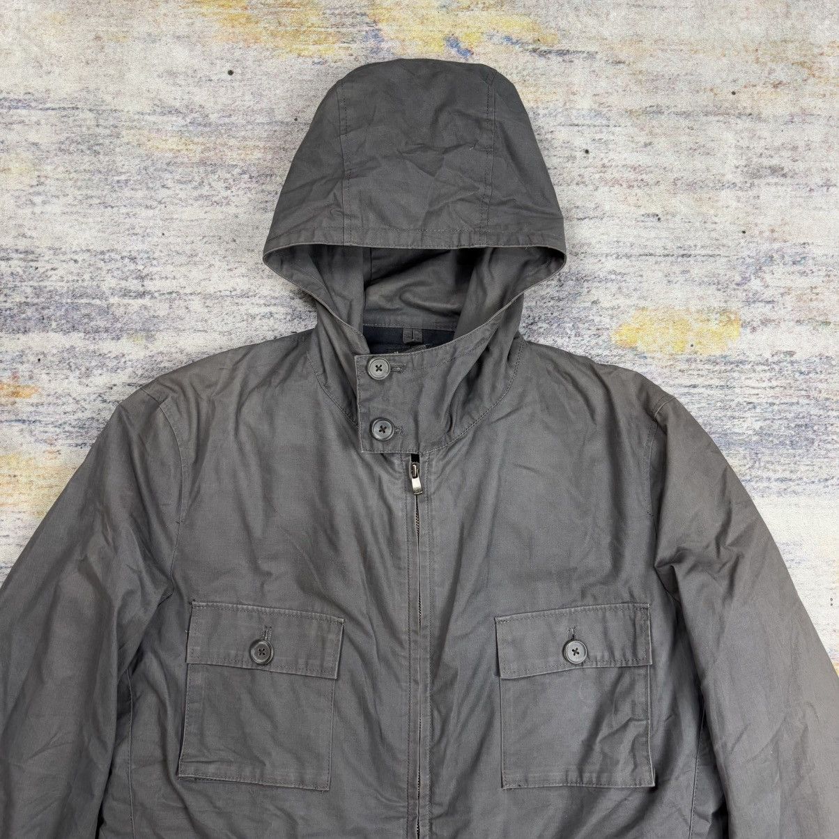 Margaret Howell Margaret Howell double layer multi pocket hooded jacket Size US L / EU 52-54 / 3 - 6 Thumbnail