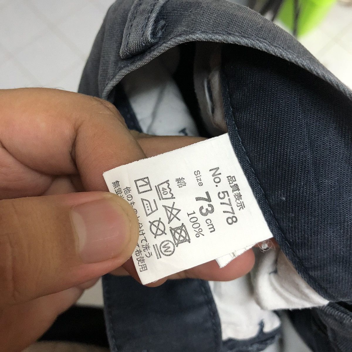 Japanese Brand × Vintage G.Ground faded ripped patchwork Cargo Pants #A993 Size US 29 - 21 Thumbnail