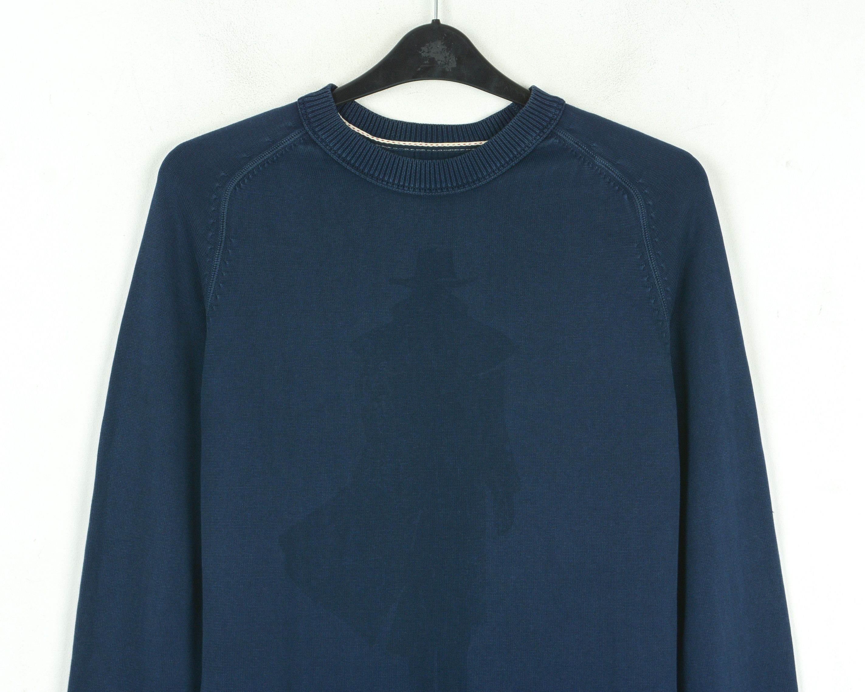 Marlboro Classics RUGGED REFINED Sweatshirt M Jumper Pullover Blue Crew Neck Size US M / EU 48-50 / 2 - 2 Thumbnail