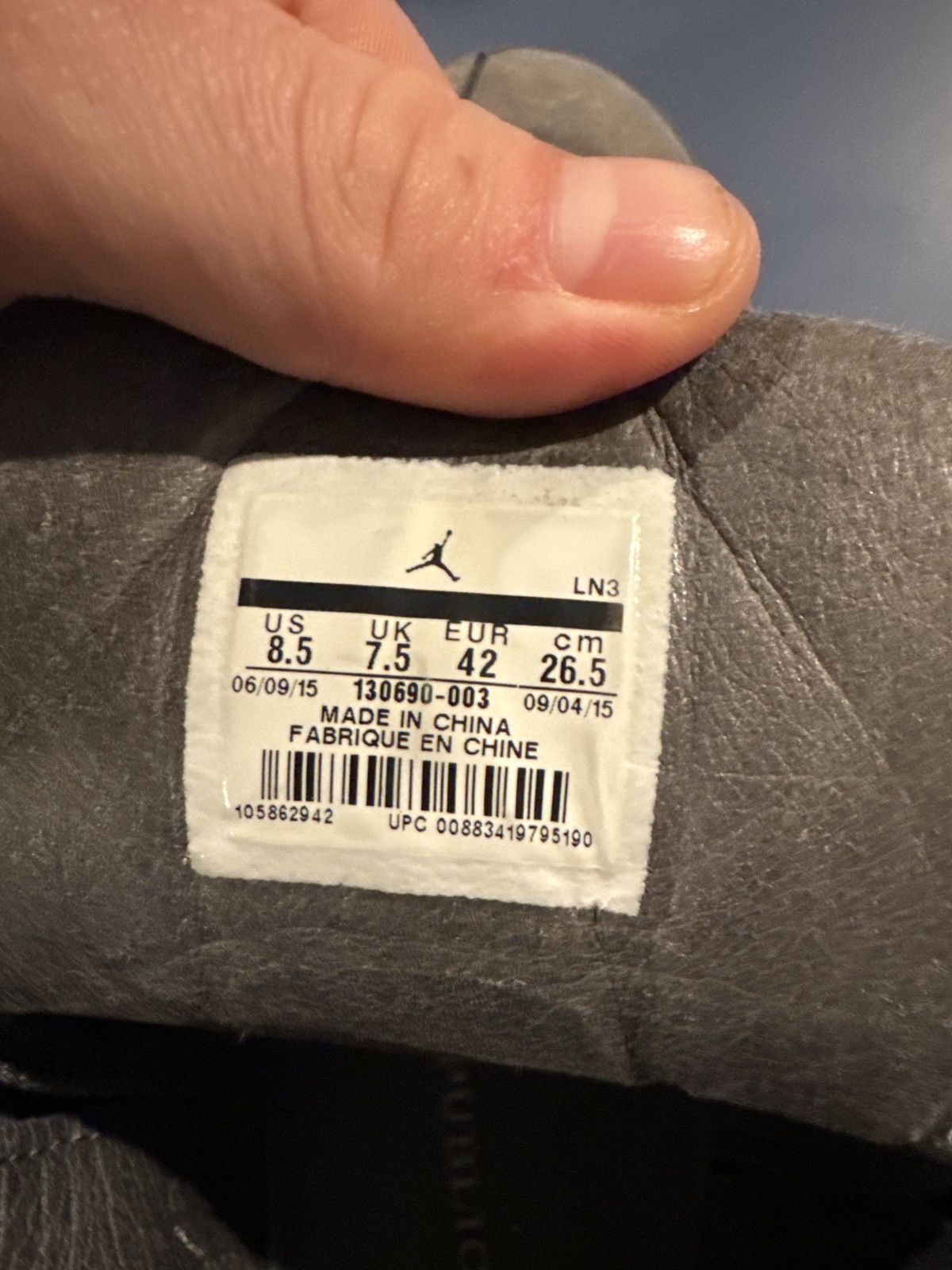 Jordan Brand Nike Jordan 12 x PSNY Size US 8.5 / EU 41-42 - 2 Thumbnail