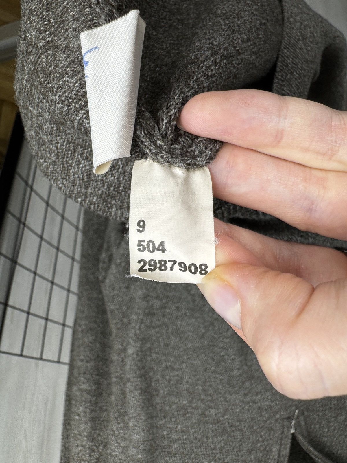 Pal Zileri Pal Zileri Wool Cashmere grey-brown 1/4 zip pullover sweater Size US L / EU 52-54 / 3 - 12 Thumbnail