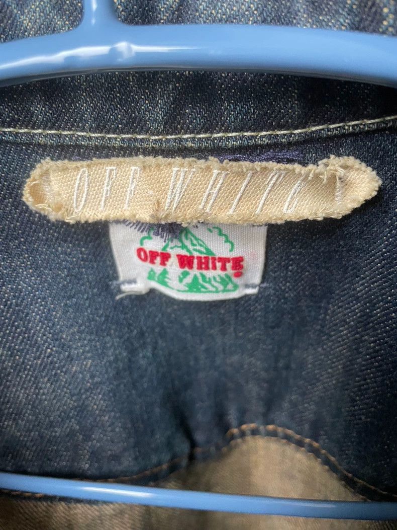 Wacko Maria Wacko Maria Off-White Denim Jacket, XS Size US XS / EU 42 / 0 - 3 Thumbnail