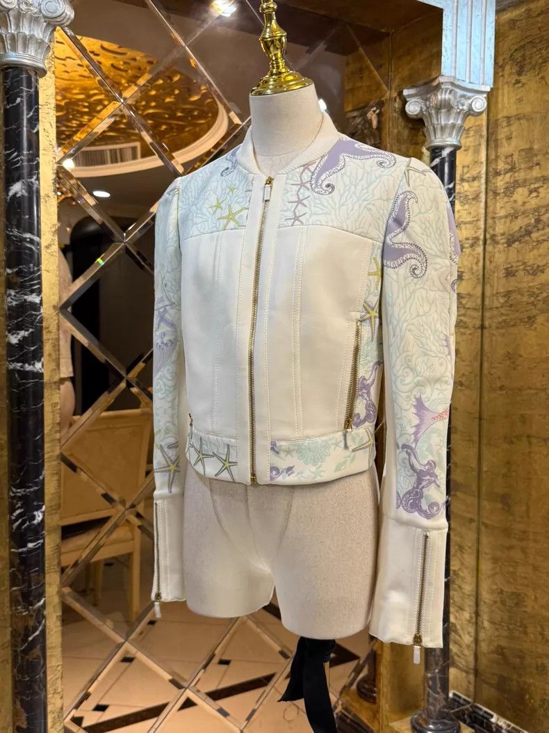 Versace Versace Sea life themed jacket coat Size M / US 6-8 / IT 42-44 - 3 Thumbnail