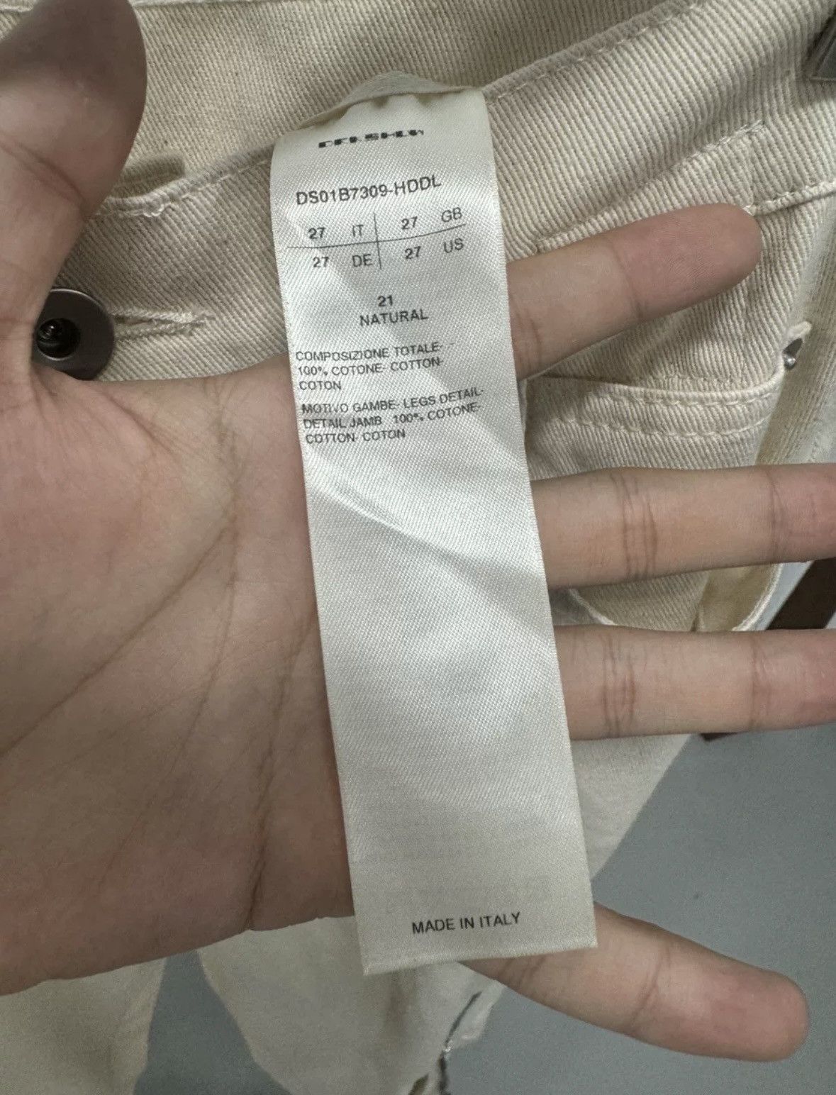 Rick Owens Rickowens 22ss drkshdw banana pants Size US 27 - 6 Thumbnail