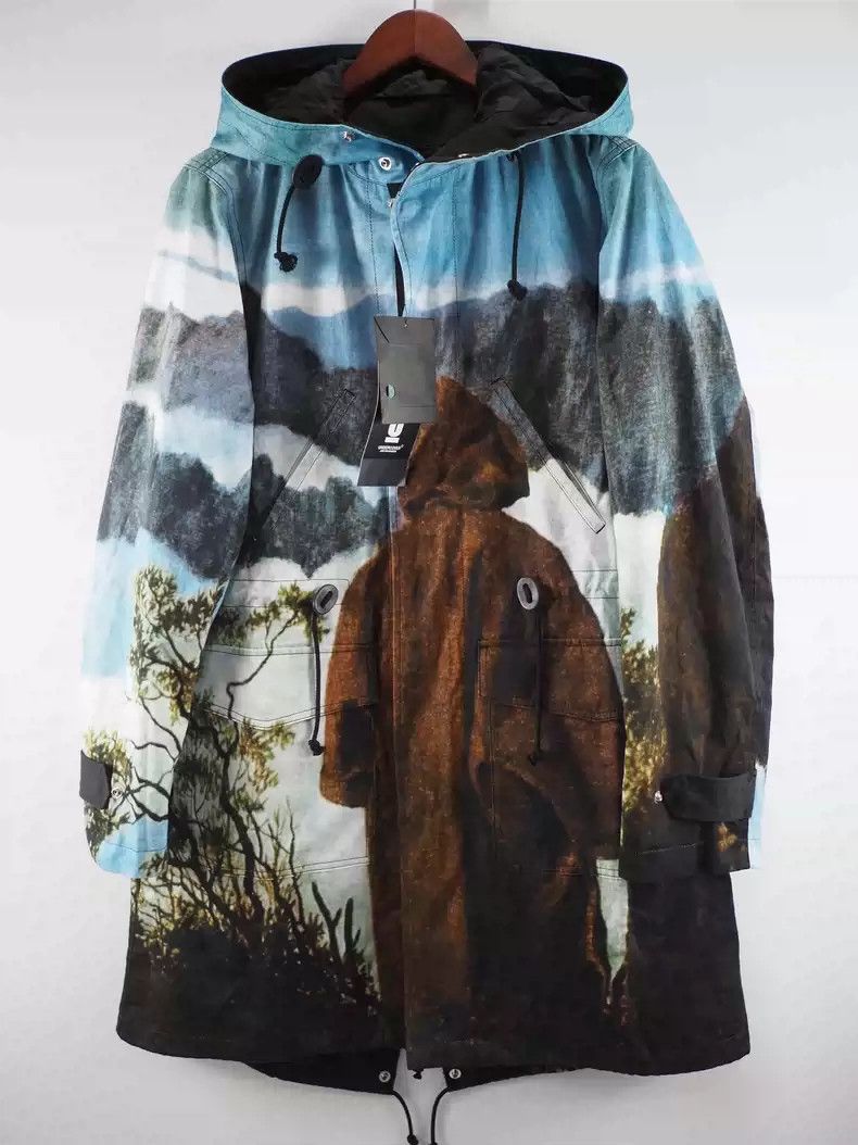Undercover John Undercover Print trench coat | Grailed