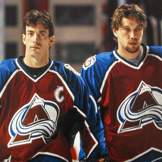 Starter Colorado Avalanche 90s MAJESTIC bomber L gray NHL hockey vtg Size US L / EU 52-54 / 3 - 3 Thumbnail