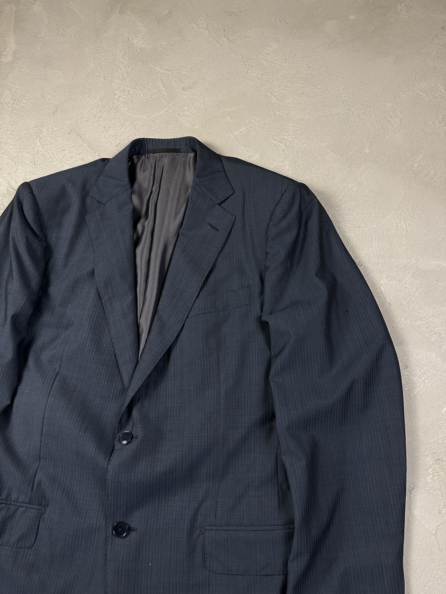 Ermenegildo Zegna Ermenegildo Zegna Wool Luxury Blazer Size 52R - 7 Thumbnail