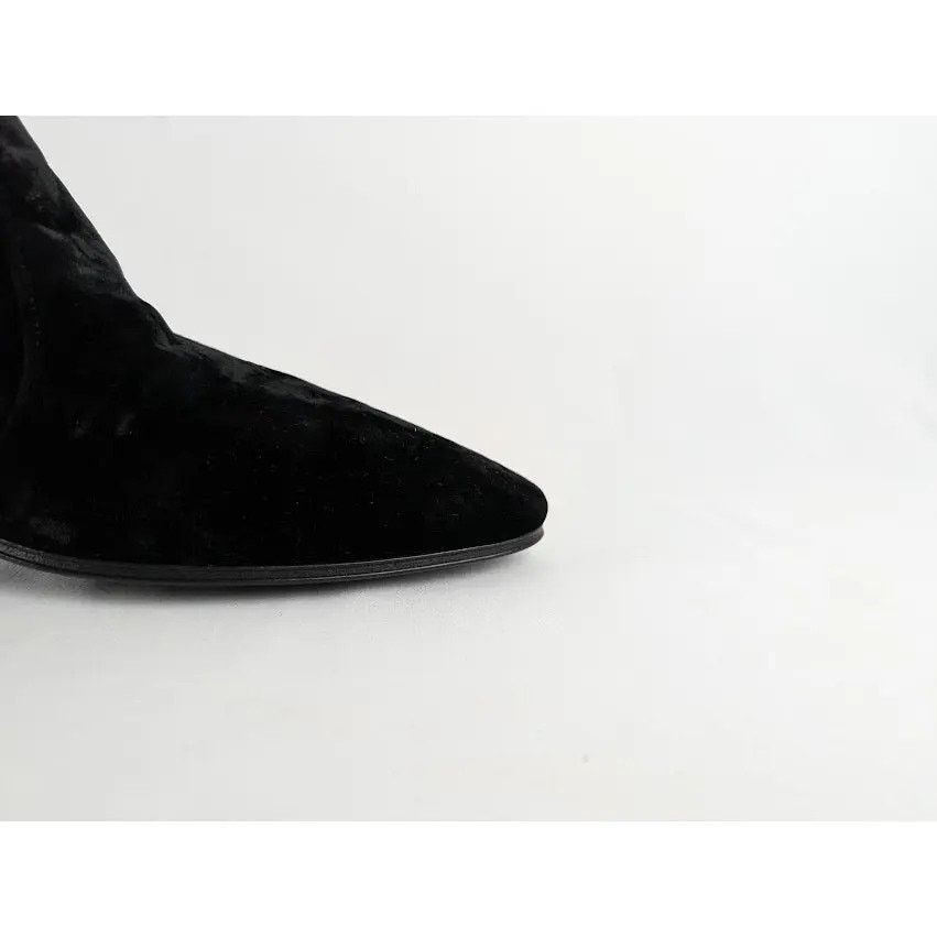 Saint Laurent Paris o1rshd1 Vassili 60 Zip Boots in Black Size US 7 / EU 40 - 3 Thumbnail