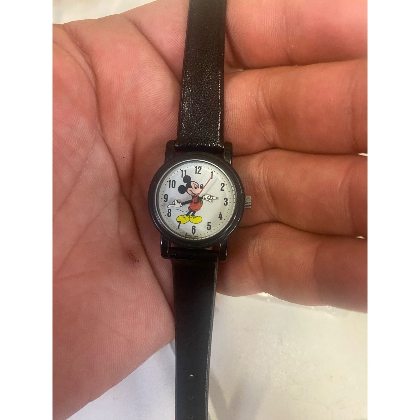 Disney Mickey Mouse Disney Women’s Watch! New Battery! Size ONE SIZE - 4 Thumbnail