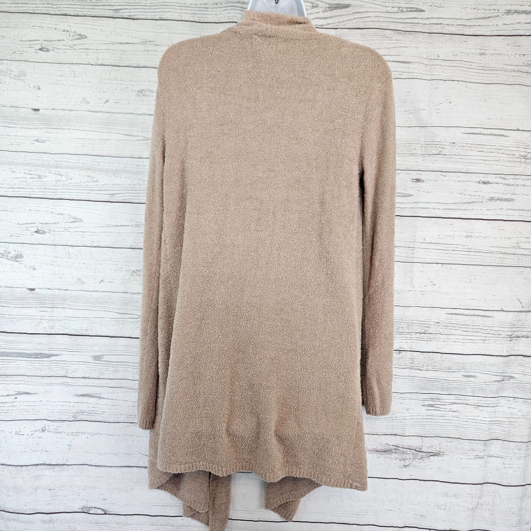 Vintage Barefoot Dreams Womens Island Wrap Sz S/M Beige Long Sleeve Sweater Size S / US 4 / IT 40 - 3 Thumbnail