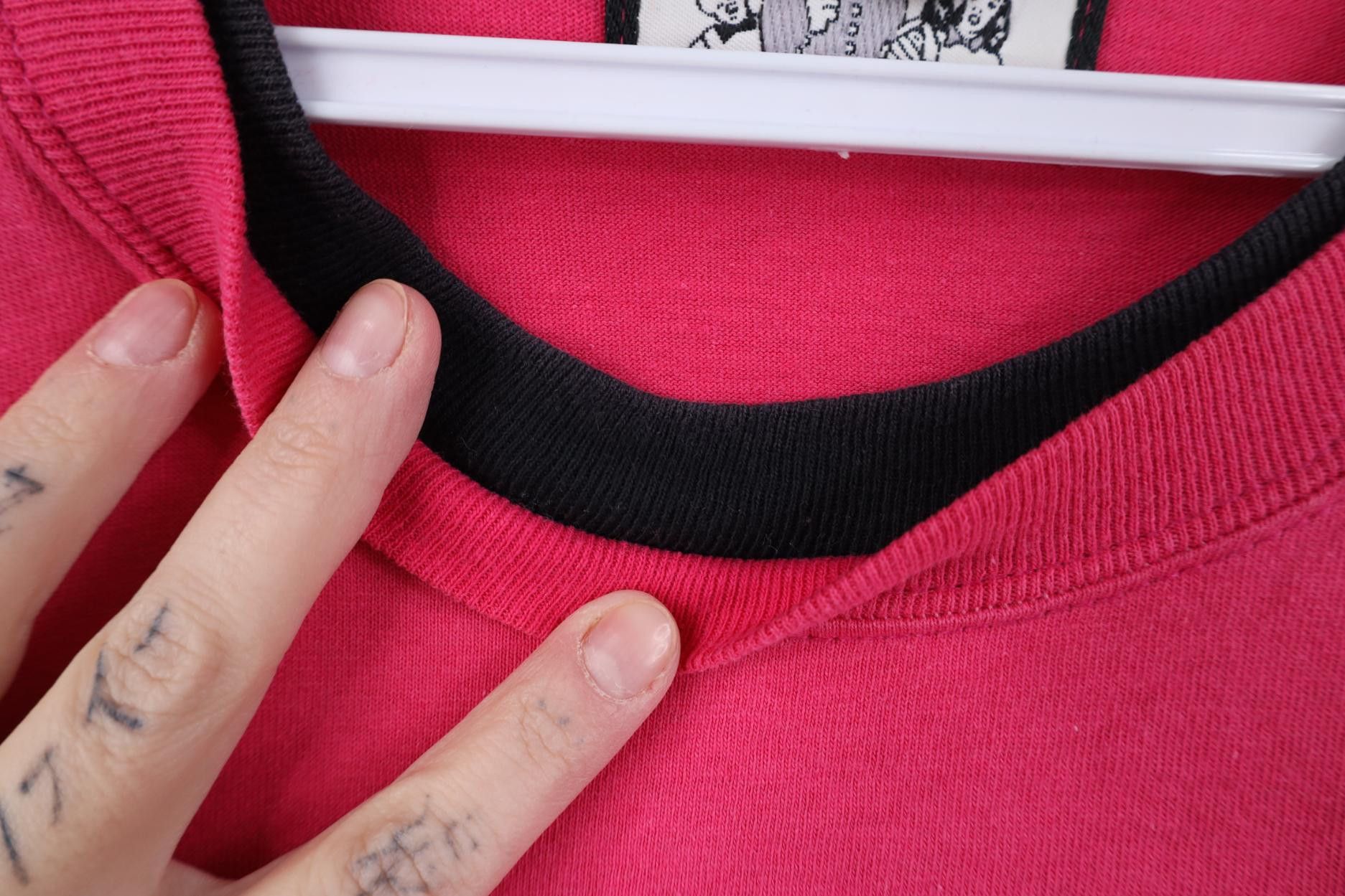 Vintage Vintage 90s Streetwear Earth Layered Roll Cuff T-Shirt USA Size L / US 10 / IT 46 - 6 Thumbnail