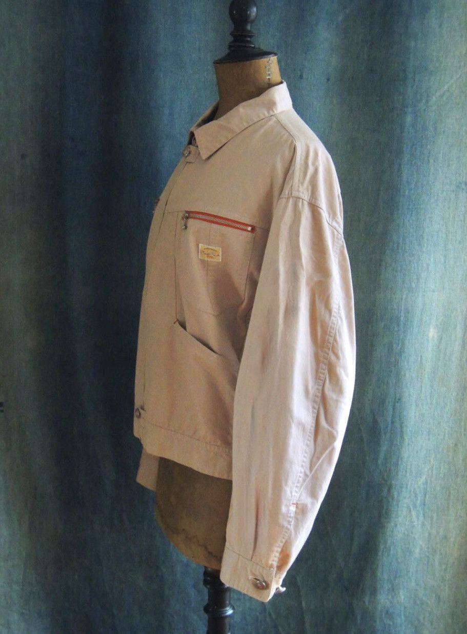 Vintage 1980s vintage MAUL RUCK Takeo Kikuchi zip-up work jacket Size US S / EU 44-46 / 1 - 5 Thumbnail