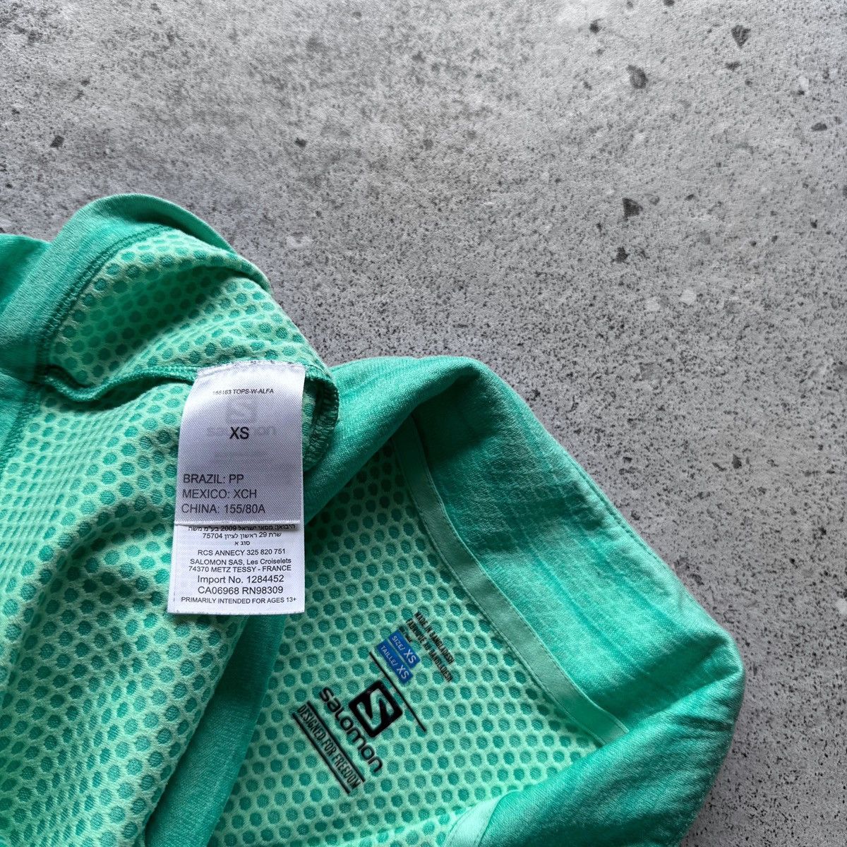 Salomon Salomon Womens Lightweight Aqua LS Top Half Zip Size - XS/S Size XS / US 0-2 / IT 36-38 - 7 Thumbnail