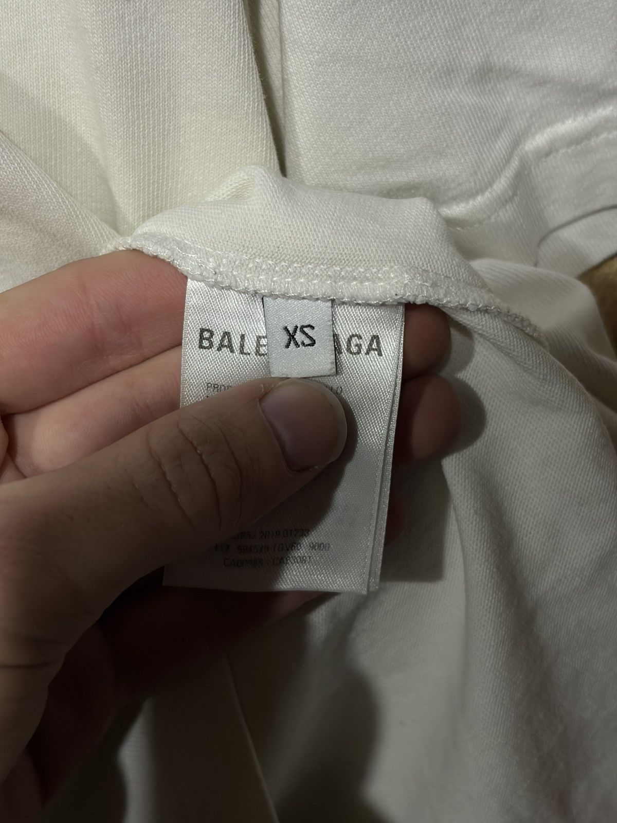 Balenciaga balenciaga paris tee Size US M / EU 48-50 / 2 - 4 Thumbnail