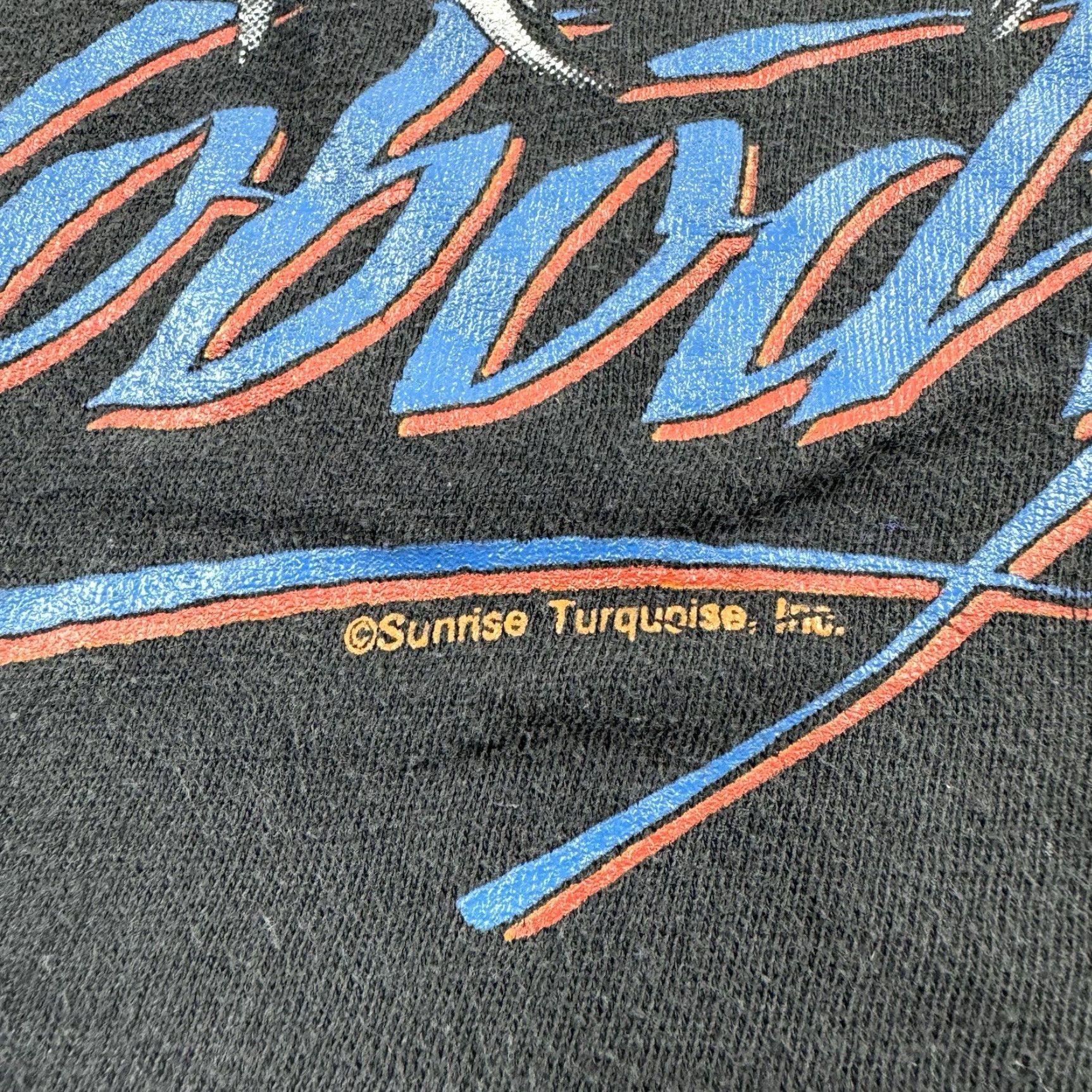 Vintage VINTAGE American Thunder T-Shirt Men's L Black 90s Eagle USA Biker Animals Size US L / EU 52-54 / 3 - 3 Thumbnail