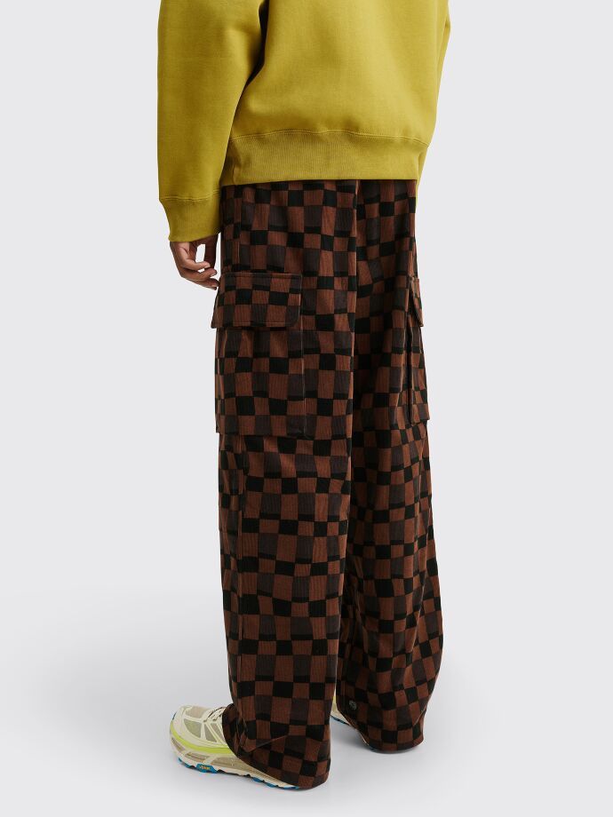 Marni Damier Check Corduroy Cargo Pants Size US 32 / EU 48 - 6 Thumbnail
