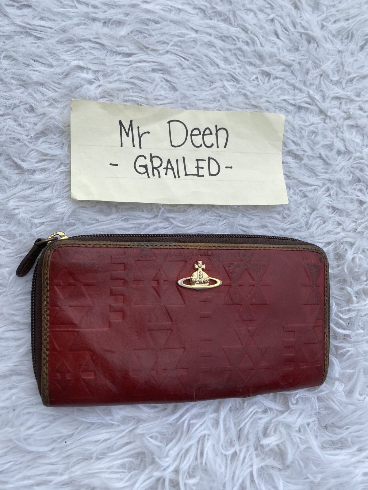 Vivienne Westwood Rare Vivienne Westwood Leather Wallet Size ONE SIZE - 2 Thumbnail