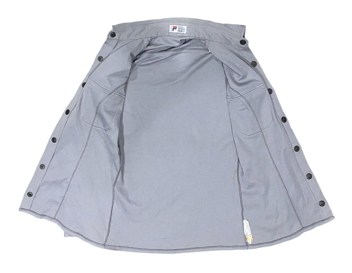 Fila × Vintage Vintage🔥FILA 80s Long Sleeve Button Shirt Size US XXS / EU 40 - 6 Thumbnail