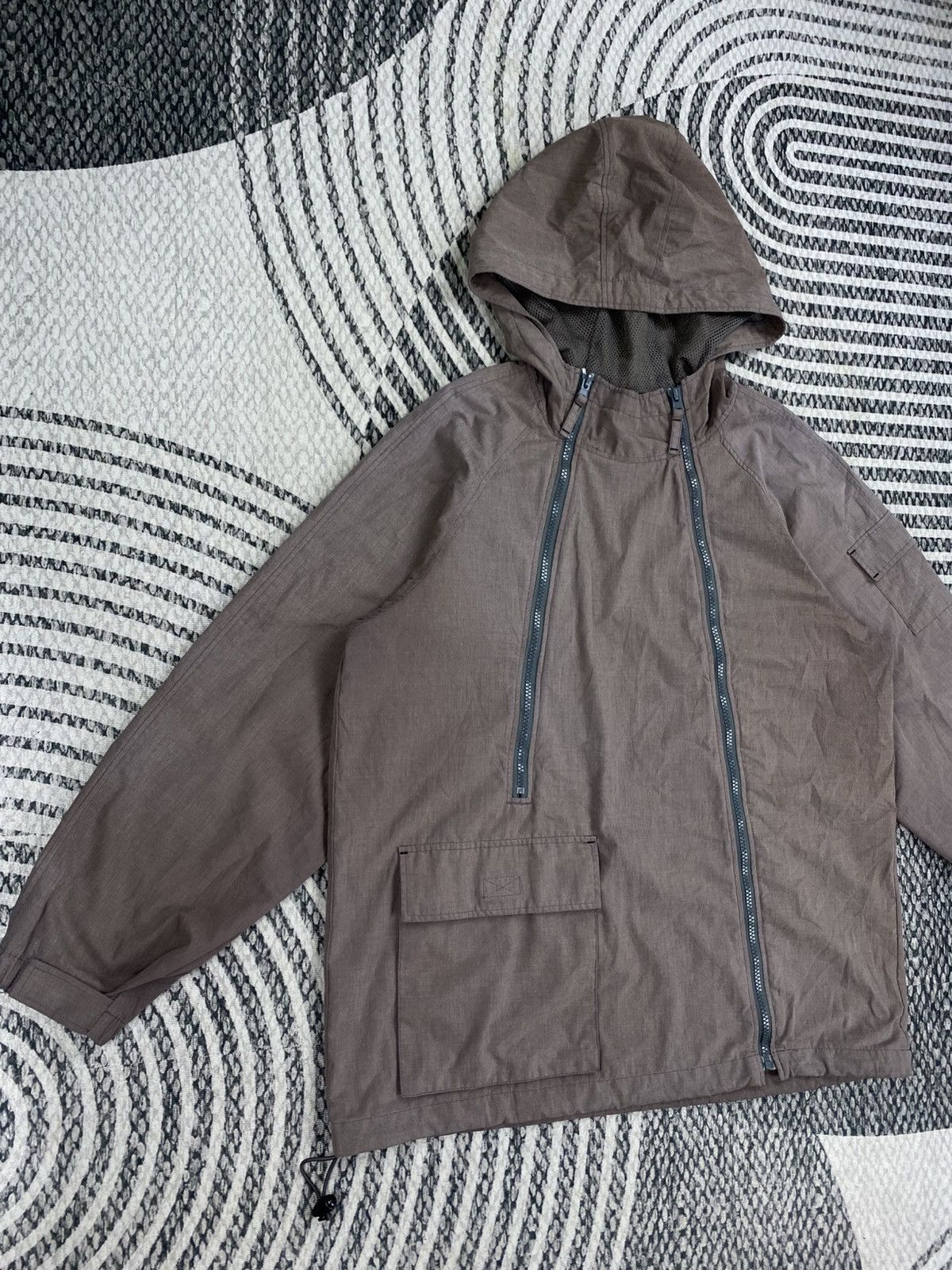 Japanese Brand Vintage Joky Gal Prominent Vertical Zipper Hooded Jacket Size US M / EU 48-50 / 2 - 3 Thumbnail