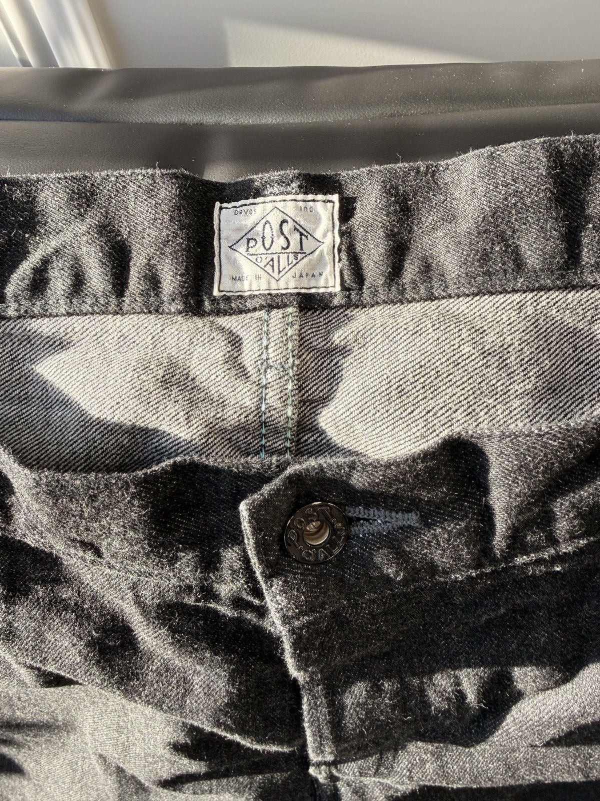 Post Overalls Post O'Alls 12oz. selvedge denim black Size US 34 / EU 50 - 4 Thumbnail