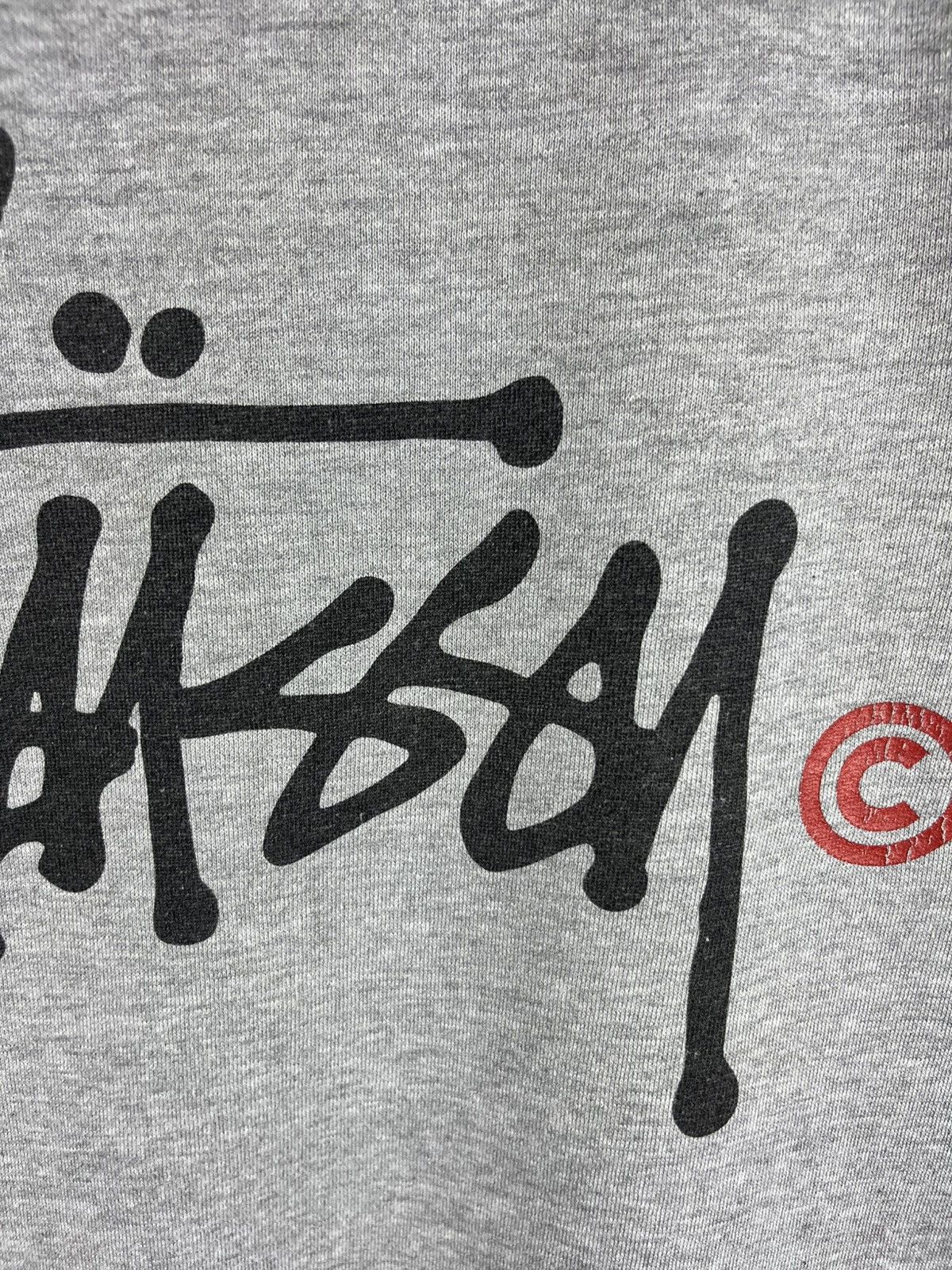Stussy × Vintage Vintage Stussy 90s sweatshirt basic crewneck copyright retro Size US S / EU 44-46 / 1 - 21 Thumbnail