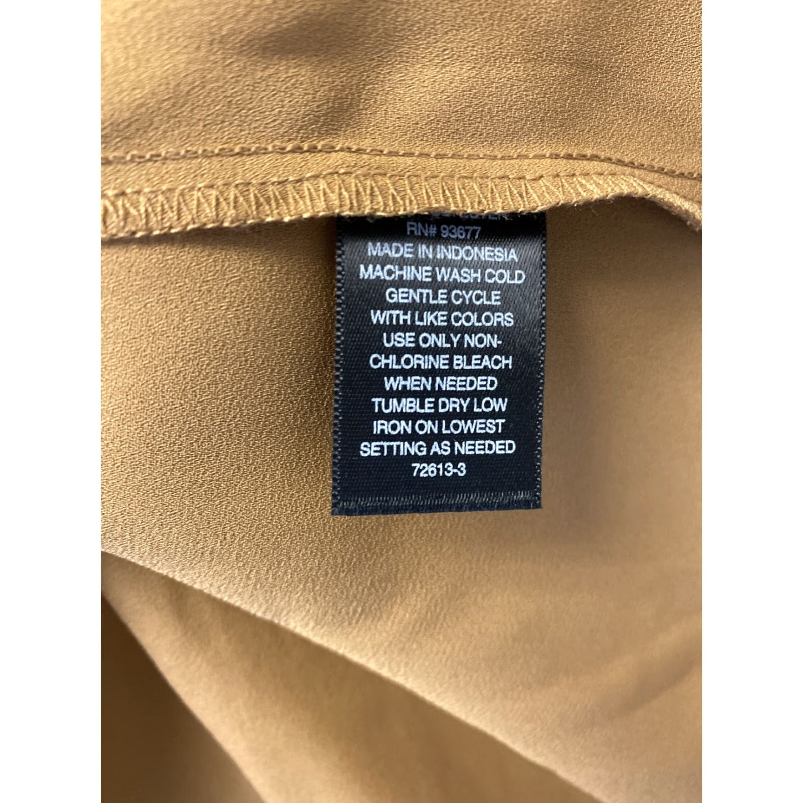 Worthington VINTAGE Worthington Women's Tank Top V-Neck Light Brown 3X Large Dressy NWT Size XXL / US 16-18 / IT 52-54 - 8 Thumbnail