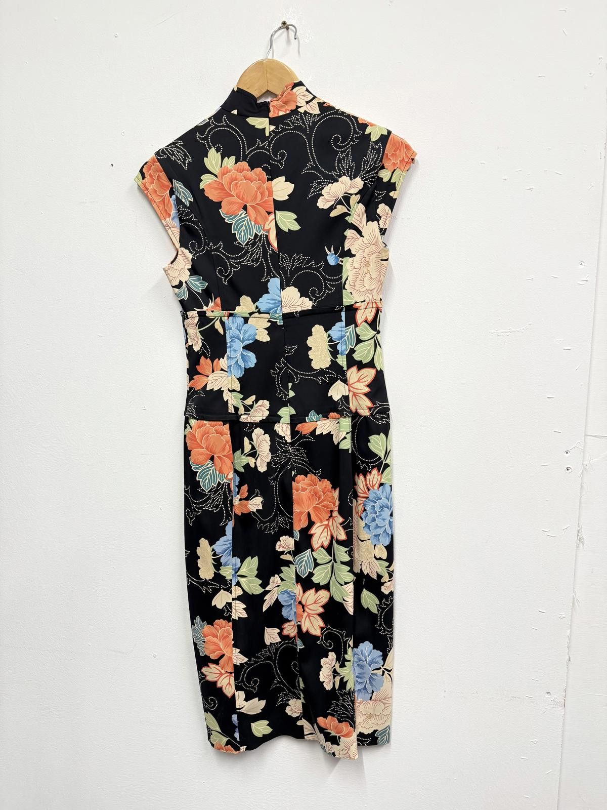 Other Karen Millen Floral Midi Dress with Cutout Detail UK 10 Size M / US 6-8 / IT 42-44 - 4 Thumbnail