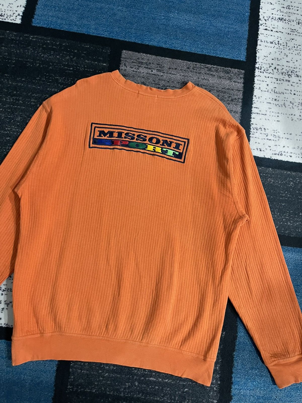 Missoni × Vintage Vintage Missoni Embroidery Logo Sweatshirt Size US XL / EU 56 / 4 - 9 Thumbnail