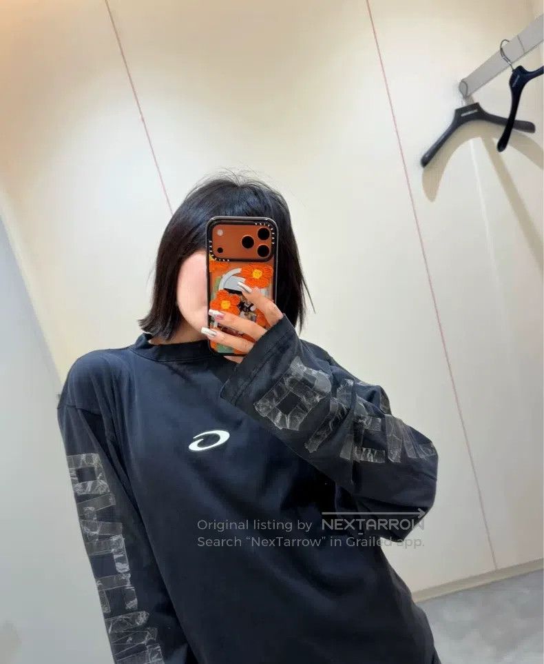 Balenciaga Balenciaga Tape Distressed Gradient Long Sleeve T-Shirt Size US S / EU 44-46 / 1 - 6 Thumbnail