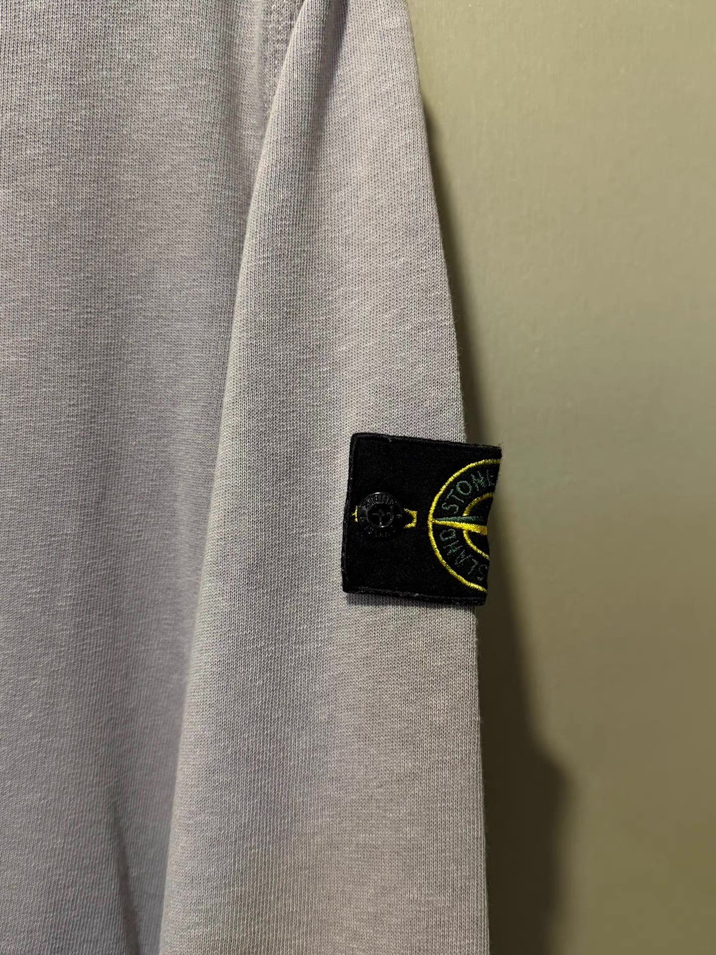 Stone Island Stone Island Washed Grey Sleeve BadgeStandCollar Jacket Ｑ20 Size US L / EU 52-54 / 3 - 4 Thumbnail