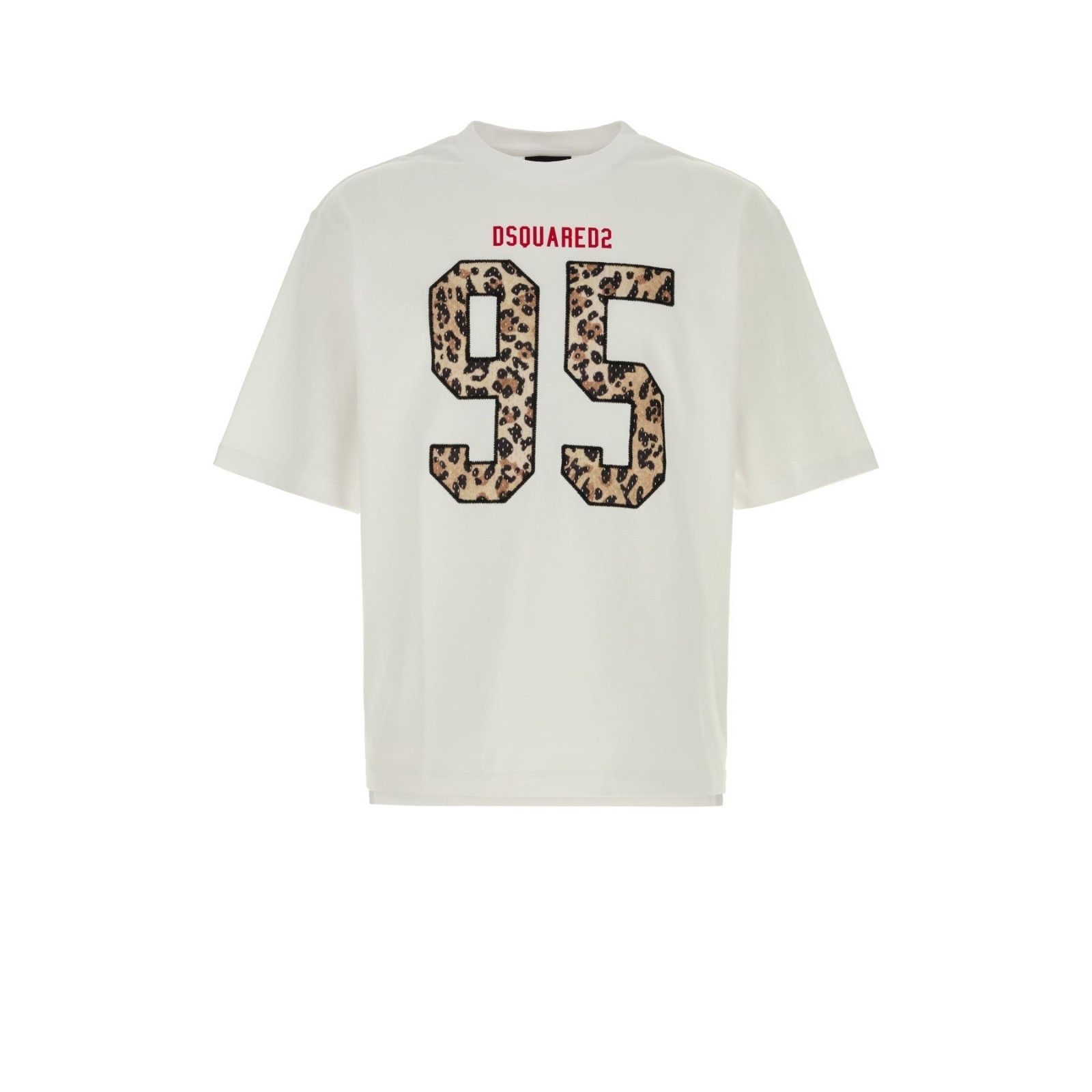 Dsquared2 DSQUARED2 White Cotton Oversize T-shirt New & Authentic (Men Size US M / EU 48-50 / 2 - 1 Thumbnail