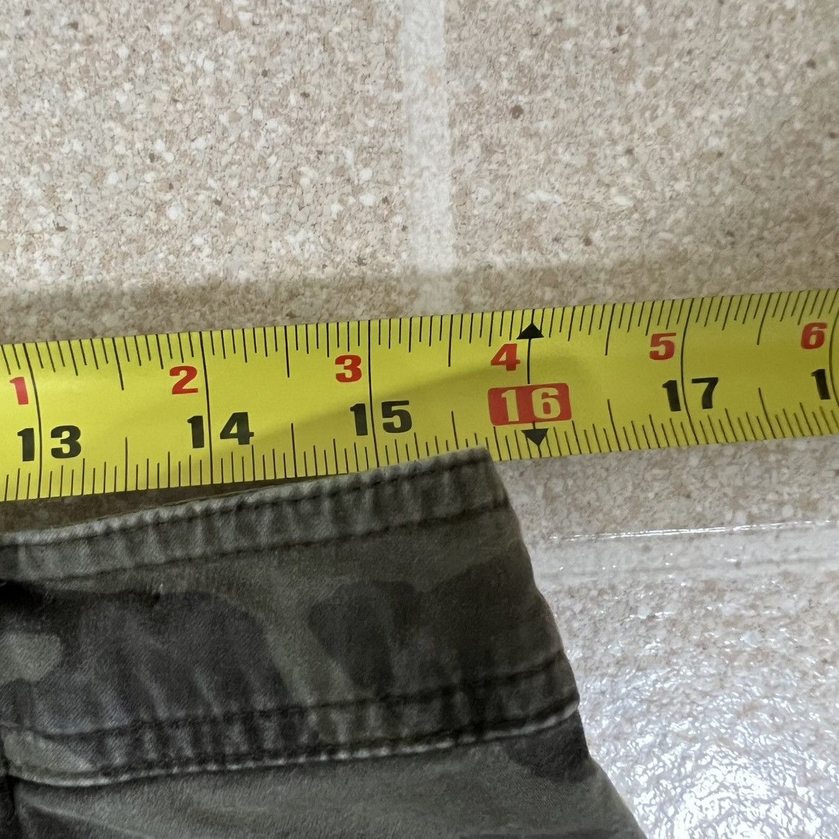 Abercrombie & Fitch Abercrombie & Fitch Cargo Pants Camo Grunge Utility Pockets Size US 31 - 10 Thumbnail