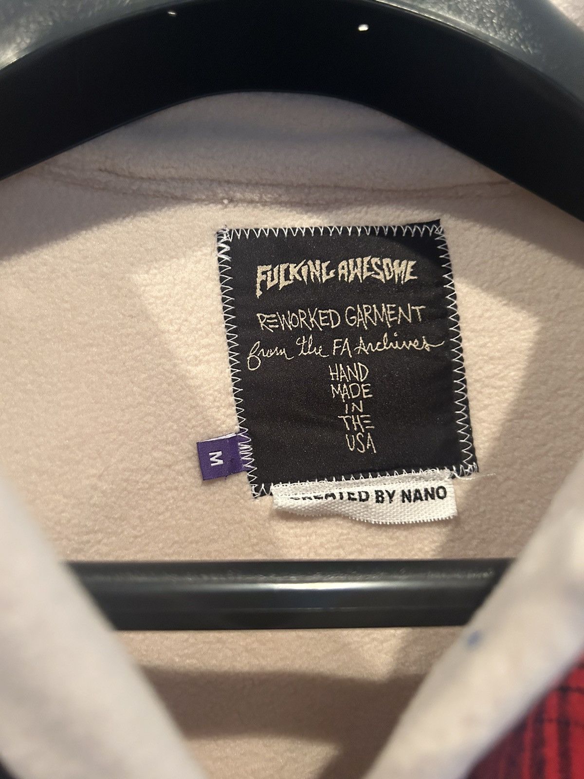 Fucking Awesome Handmade reworked shirt Size US M / EU 48-50 / 2 - 3 Thumbnail