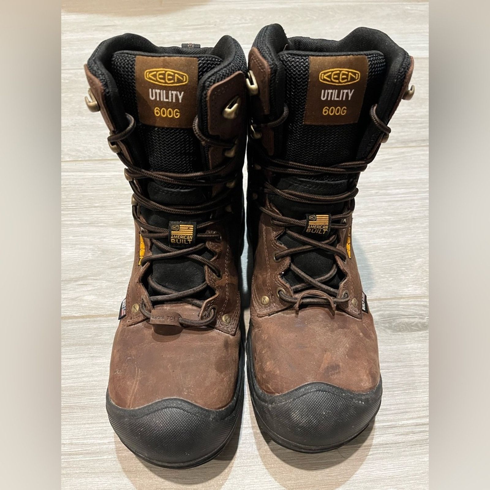 KEEN KEEN Utility Independence 8" 600G Work Boots Men 10D Size US 10 / EU 43 - 2 Thumbnail