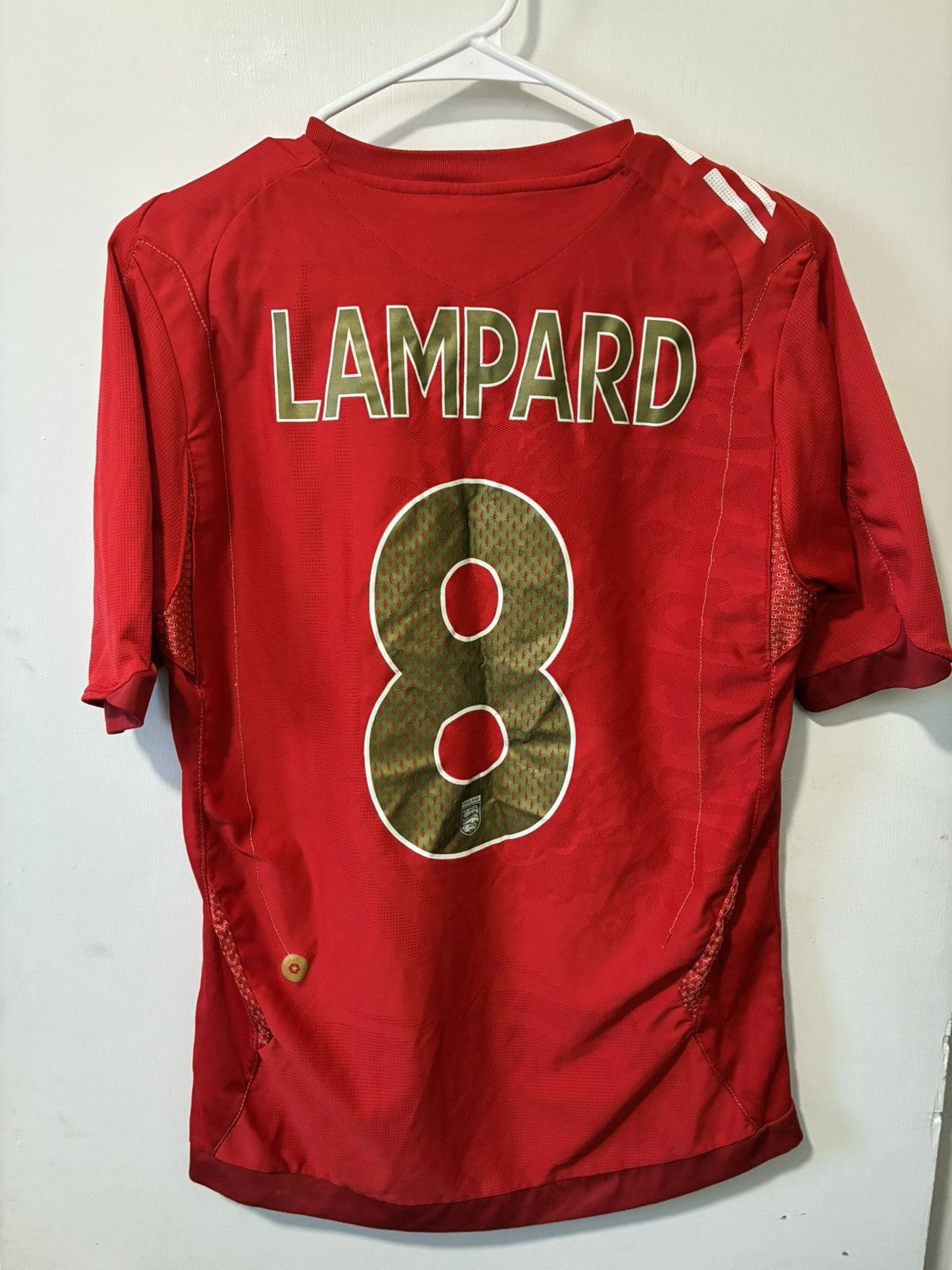 Umbro Umbro England NT Lampard 2006 World Cup soccer jersey kit Size US S / EU 44-46 / 1 - 8 Thumbnail