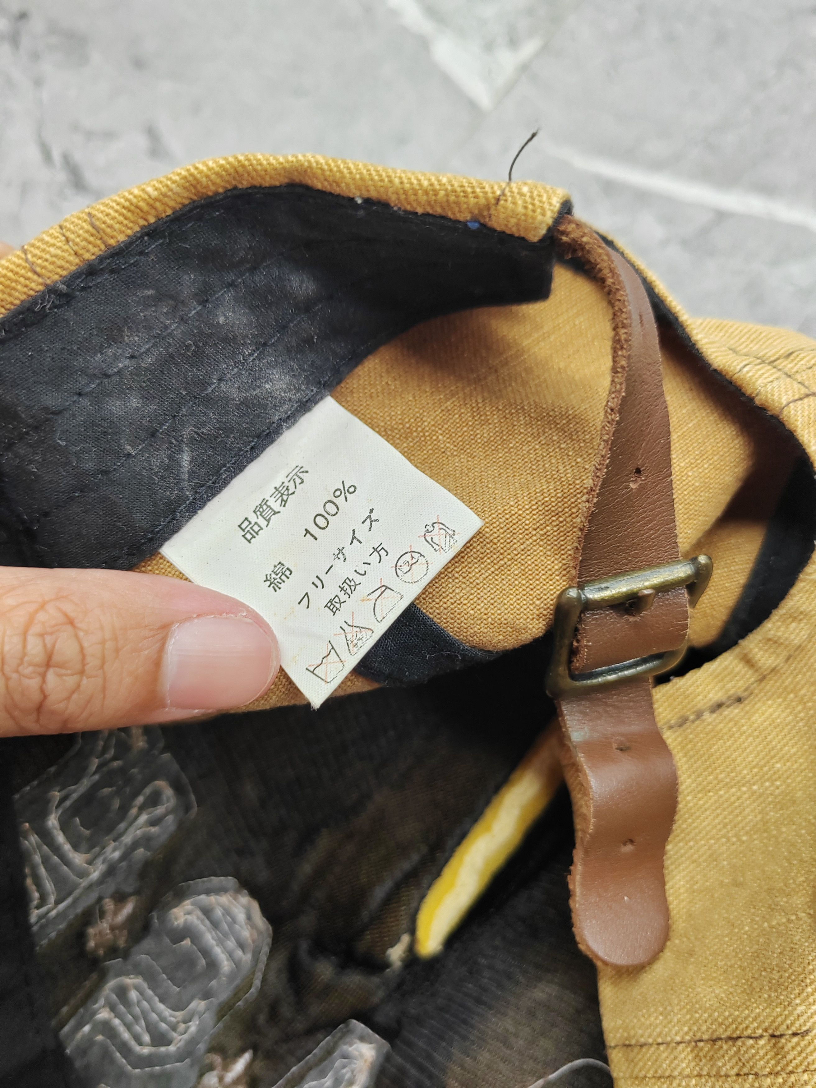 Japanese Brand Vintage Rash Distressed Style Cap Hat Size ONE SIZE - 6 Thumbnail