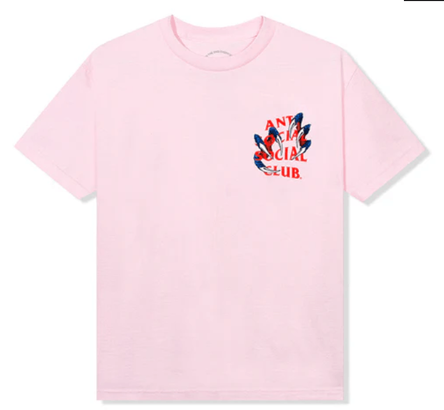 Anti Social Social Club Anti Social Social Club Double Dragon Tee Pink ASSC DS Size US L / EU 52-54 / 3 - 2 Thumbnail