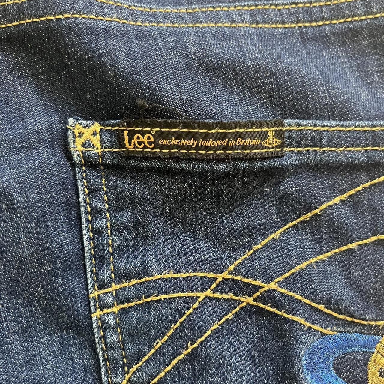 Lee × Vivienne Westwood Vivienne Westwood x Lee Navy Denim Jeans Size 28" / US 6 / IT 42 - 3 Thumbnail