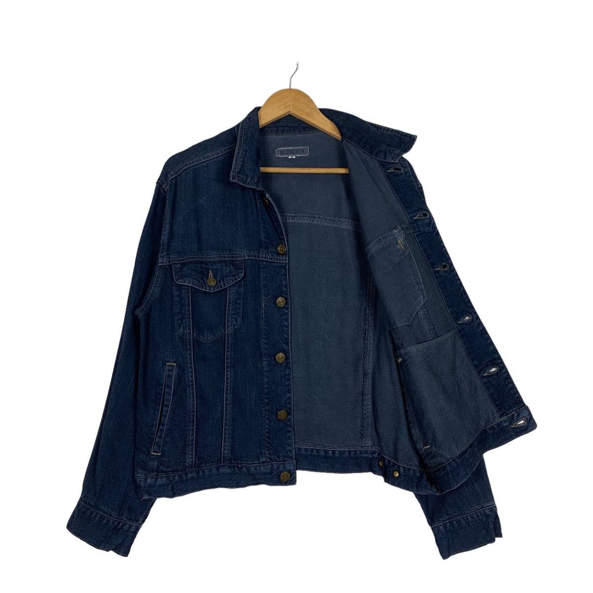 Japanese Brand ELINDEN Denim Jacket #1133-C52 Size US M / EU 48-50 / 2 - 9 Thumbnail