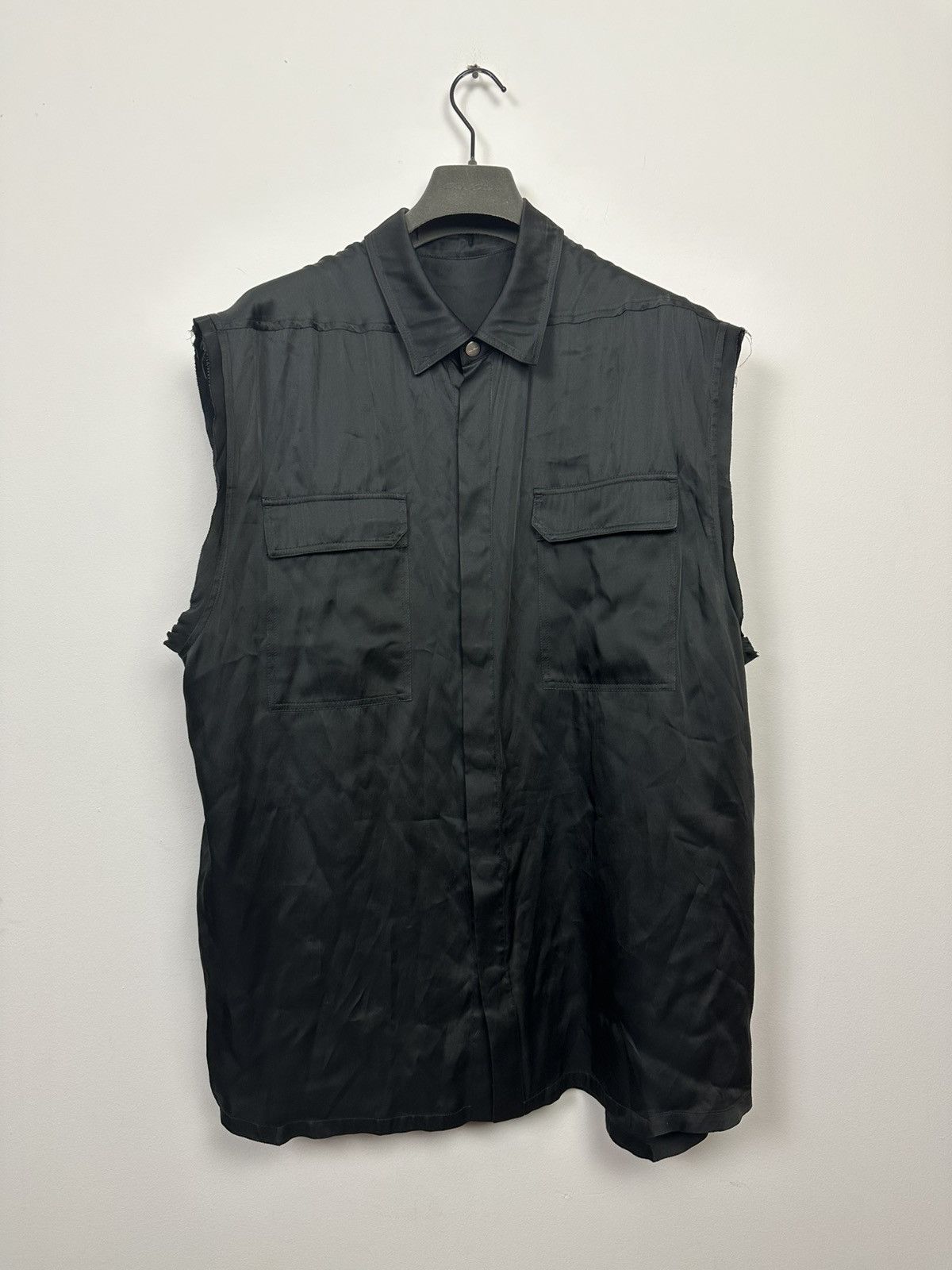 Rick Owens SS25 ‘HOLLYWOOD’ Jumbo Acetate Vest Size US M / EU 48-50 / 2 - 1 Thumbnail