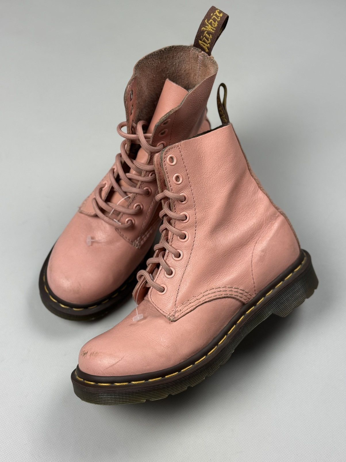 Dr. Martens 1460 Pascal Ladies Leather Combat Boots Shoes