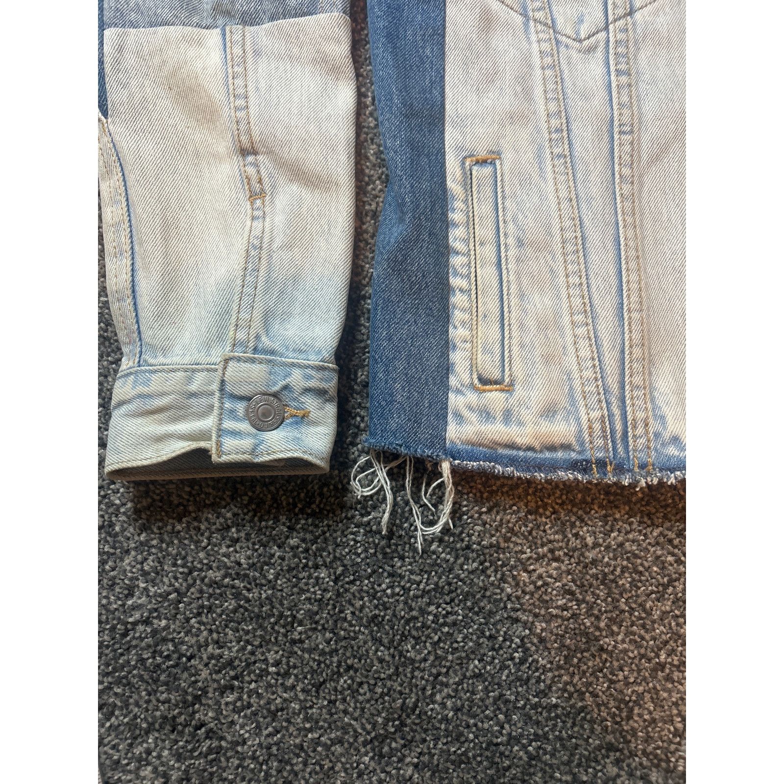 Levi's LEVIS Ex Boyfriend Trucker Jean BANZI Color Blue xs Jacket Size XS / US 0-2 / IT 36-38 - 3 Thumbnail