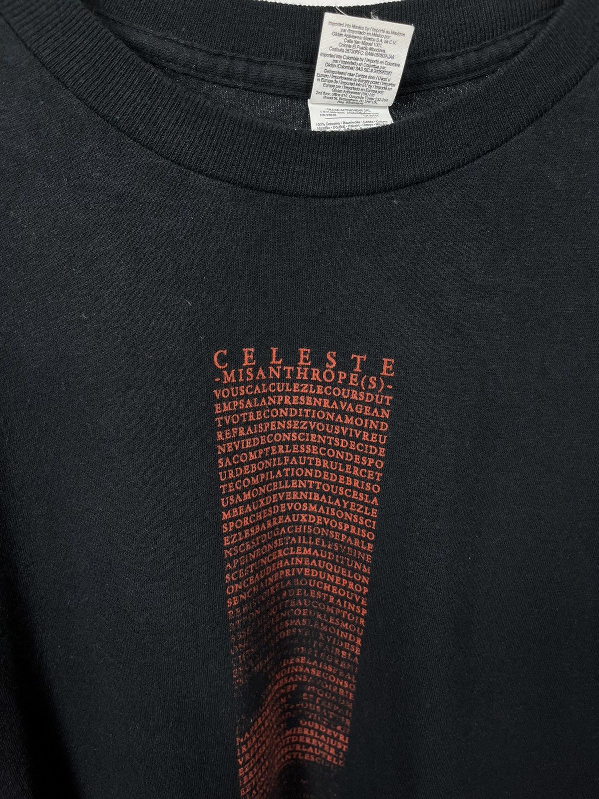 Band Tees × Vintage Vintage Celeste Band Rock Religion Longsleeve Size US L / EU 52-54 / 3 - 3 Thumbnail