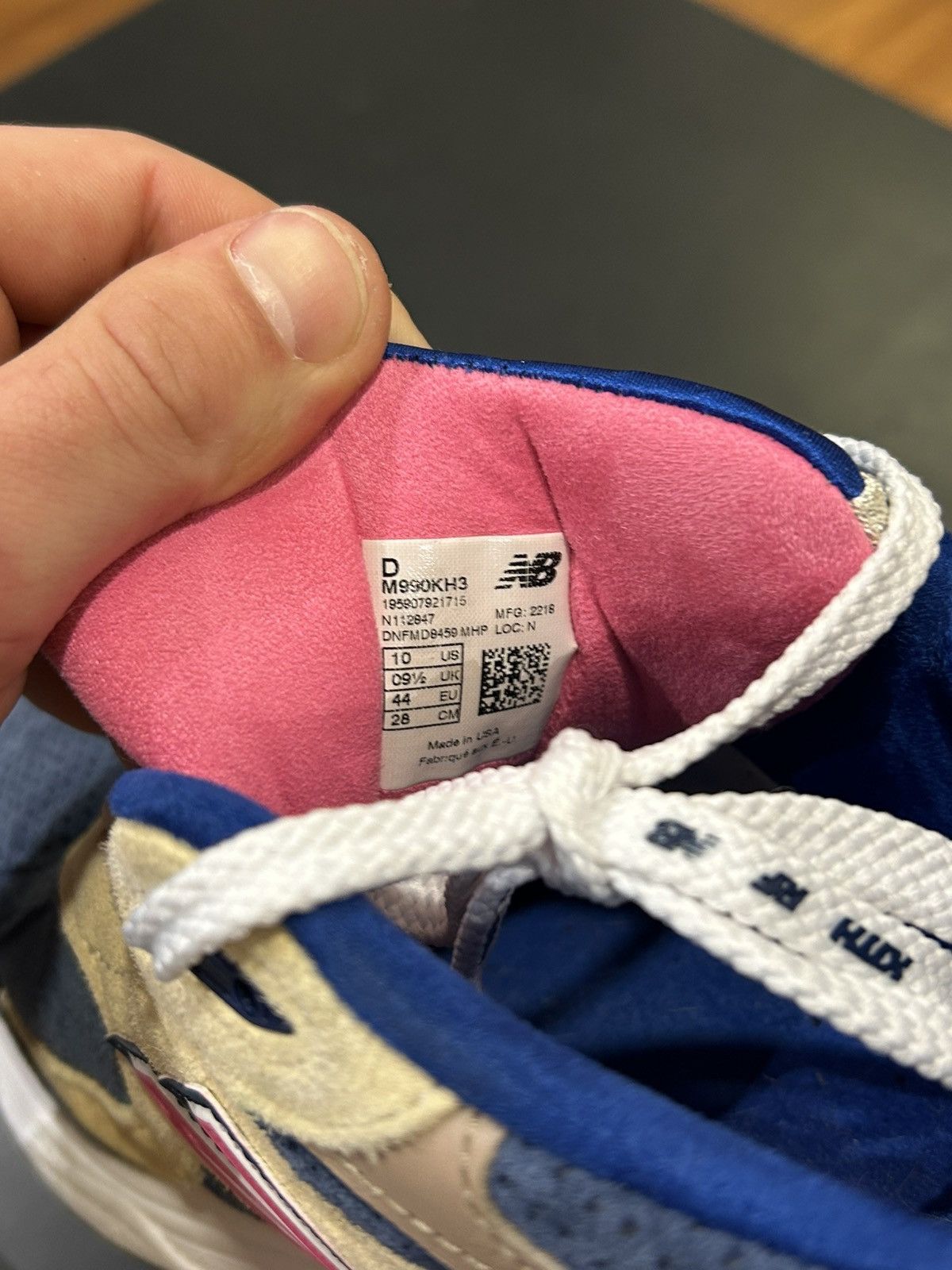 New Balance New Balance 990V3 MiUSA Kith Daytona With Socks Size US 10 / EU 43 - 6 Thumbnail