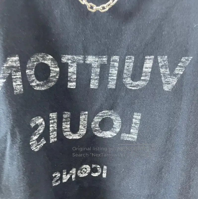 Louis Vuitton Louis Vuitton Black Cotton T. Size L / US 10 / IT 46 - 4 Thumbnail