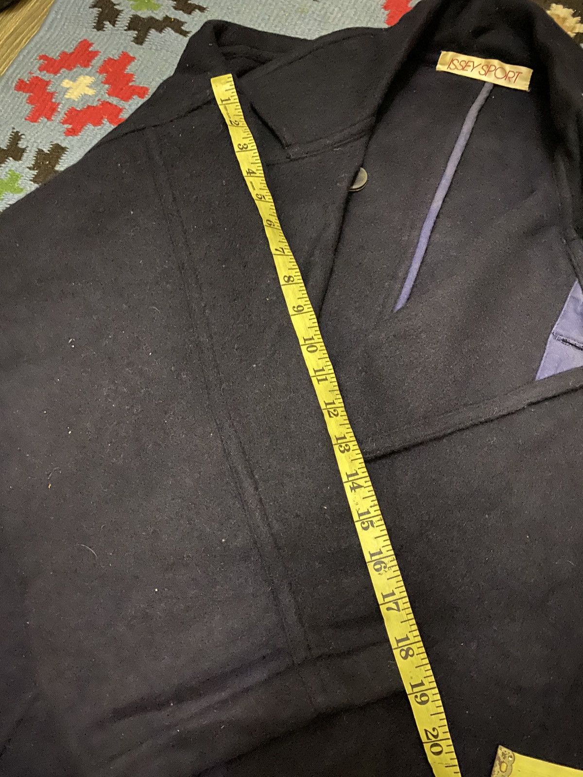 Issey Miyake ESSENTIAL 80s/90s ISSEY SPORT AVANT GARDE OVERSIZED COAT Size US L / EU 52-54 / 3 - 13 Thumbnail