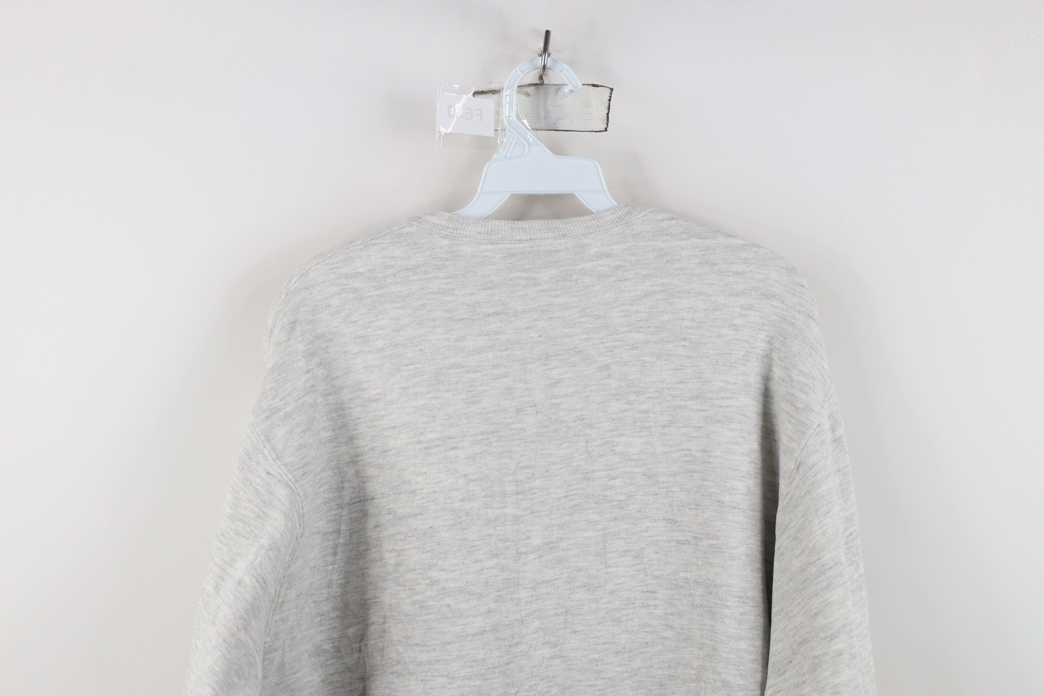 Vintage Vintage 90s Buena Vista Track and Field Sweatshirt Gray USA Size US L / EU 52-54 / 3 - 13 Thumbnail